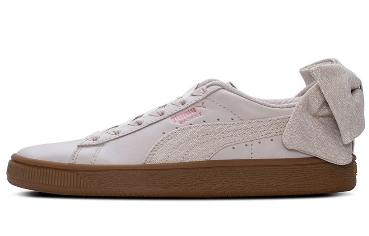 (Women) Puma Basket Bow 'Light Balance Low Grey' 369700-02