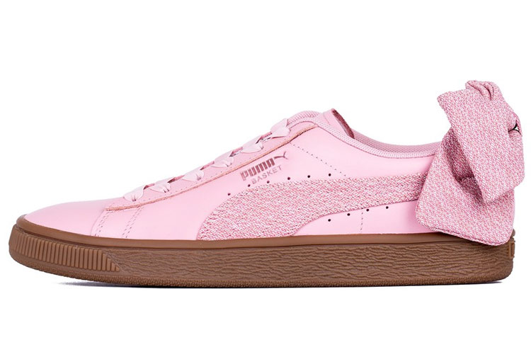 (Women) Puma Basket Bow 'Light Pink' 369700-01
