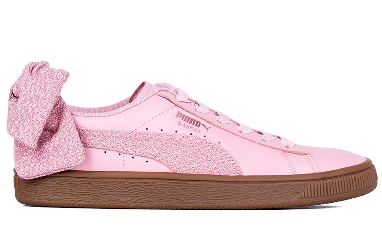 Order 彪馬 Basket Bow 輕便耐磨 低筒休閒板鞋 女款 粉