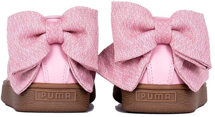 (W) Puma Basket Bow 'Pink Muda' 369700-01 Shop (W) Puma Basket Bow 'Pink Muda' 369700-01