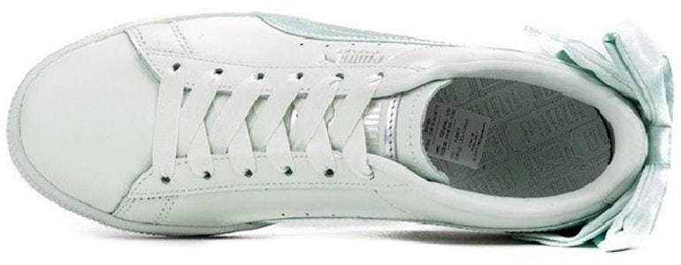 PUMA Basket Bow 低幫 板鞋 女款 薄荷綠 Lookbook PUMA Basket Bow 低幫 板鞋 女款 薄荷綠