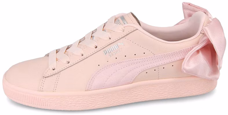 PUMA Basket Bow Pearl 蝴蝶結尾 純色復古 低幫 板鞋 男女同款 粉色 Buy PUMA Basket Bow Pearl 蝴蝶結尾 純色復古 低幫 板鞋 男女同款 粉色
