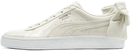 (Women) Puma Basket Bow 'Shell White' 368130-04 (Women) Puma Basket Bow 'Shell White' 368130-04