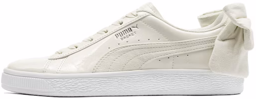 (Women) Puma Basket Bow 'Shell White' 368130-04 (Women) Puma Basket Bow 'Shell White' 368130-04