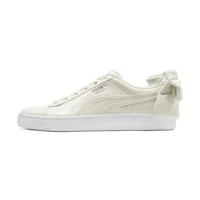 (W) Puma Basket Bow 'Shell White'