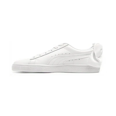 (W) Puma Basket Bow 'White'
