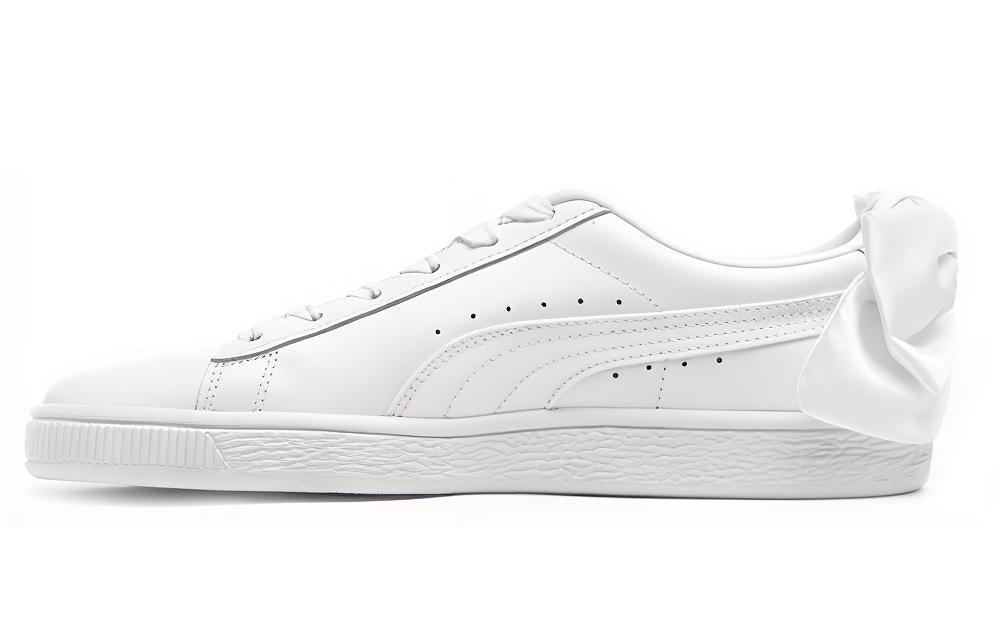 (Women) Puma Basket Bow 'White'  367319-01