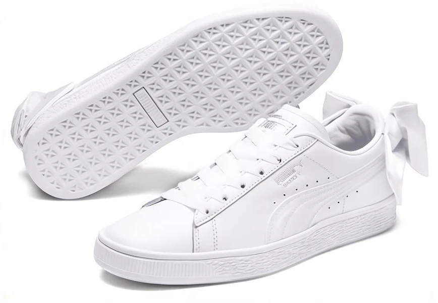 (W) プーマ バスケットボウ ホワイト (Puma Basukettobou Howaito) 367319-01 Lookbook (W) プーマ バスケットボウ ホワイト (Puma Basukettobou Howaito) 367319-01