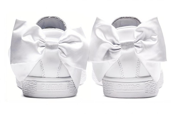 (Women) Puma Basket Bow 'White' 367319-01 Shop (Women) Puma Basket Bow 'White' 367319-01