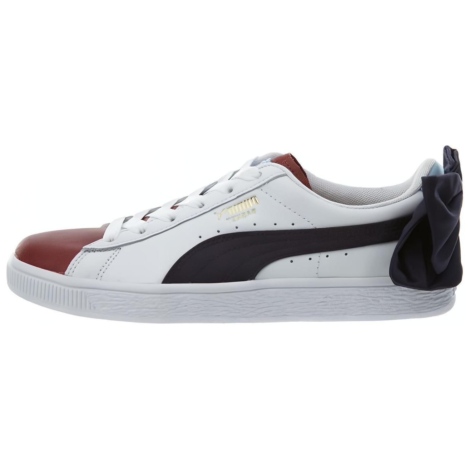 (Women) Puma Basket Bow 'White Peacoat'  367733-01