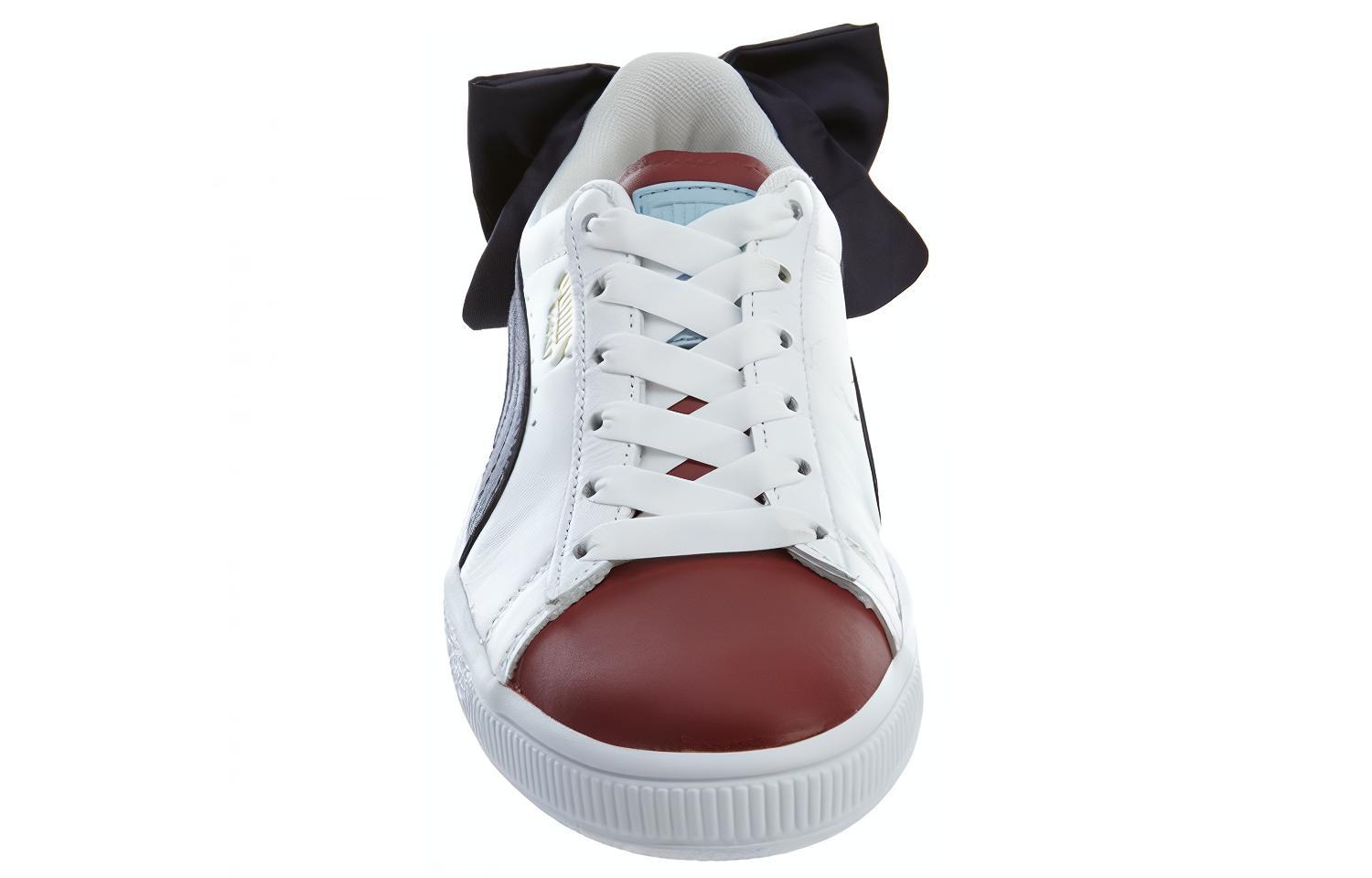 Shop (W) Puma Basket Bow ''Blanc Peacoat'' 367733-01