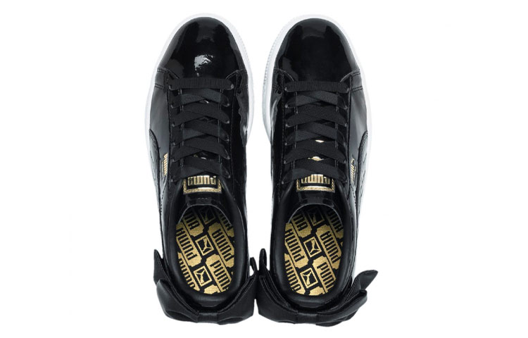 Lookbook (W) Puma Basket Bow Patent 'Hitam' 368118-01
