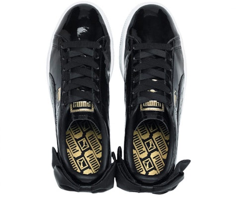 (Women) Puma Basket Bow Patent 'Black' 368118-01 Lookbook (Women) Puma Basket Bow Patent 'Black' 368118-01