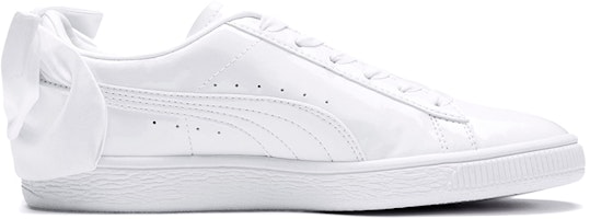 (W) 彪马蝴蝶结漆皮鞋白色 368118-02 Order (W) 彪马蝴蝶结漆皮鞋白色 368118-02