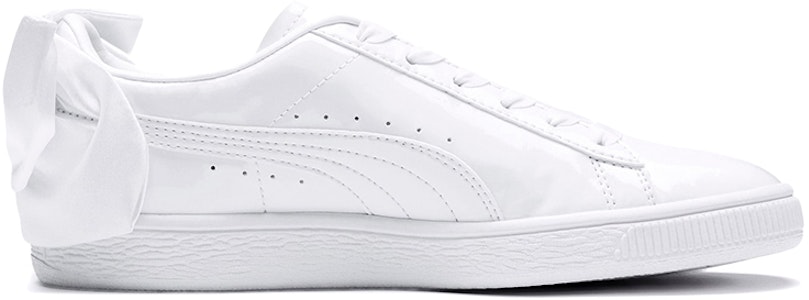 Puma 籃總蝴蝶結專利女款 白色 休閒棒球鞋 Order Puma 籃總蝴蝶結專利女款 白色 休閒棒球鞋
