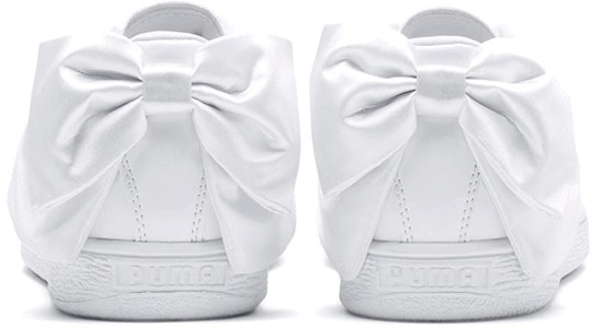 Puma 籃總蝴蝶結專利女款 白色 休閒棒球鞋 Shop Puma 籃總蝴蝶結專利女款 白色 休閒棒球鞋