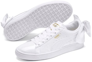 (W) 彪马蝴蝶结漆皮鞋白色 368118-02 Purchase (W) 彪马蝴蝶结漆皮鞋白色 368118-02