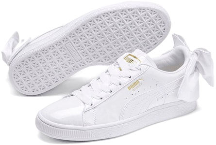 Puma 籃總蝴蝶結專利女款 白色 休閒棒球鞋 Purchase Puma 籃總蝴蝶結專利女款 白色 休閒棒球鞋
