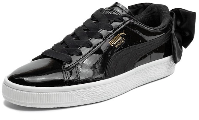 (W) Puma Basket Bow SB 'Hitam' 368130-01 Lookbook (W) Puma Basket Bow SB 'Hitam' 368130-01