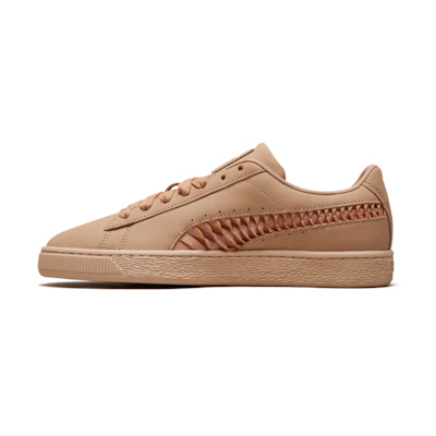 (W) Puma Basket Brown