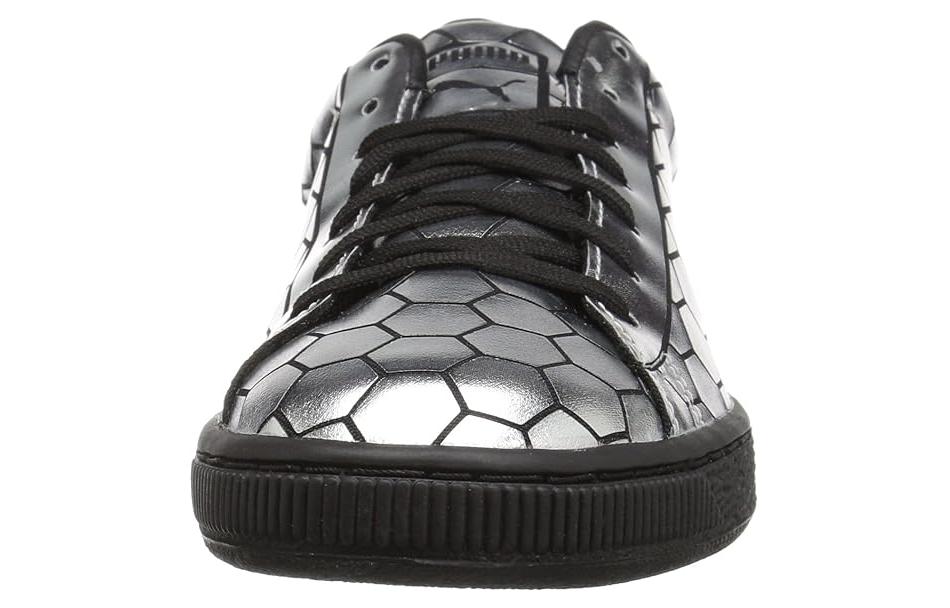 (W) Puma Basket Classic 'Metallic Black Silver' 圖 4