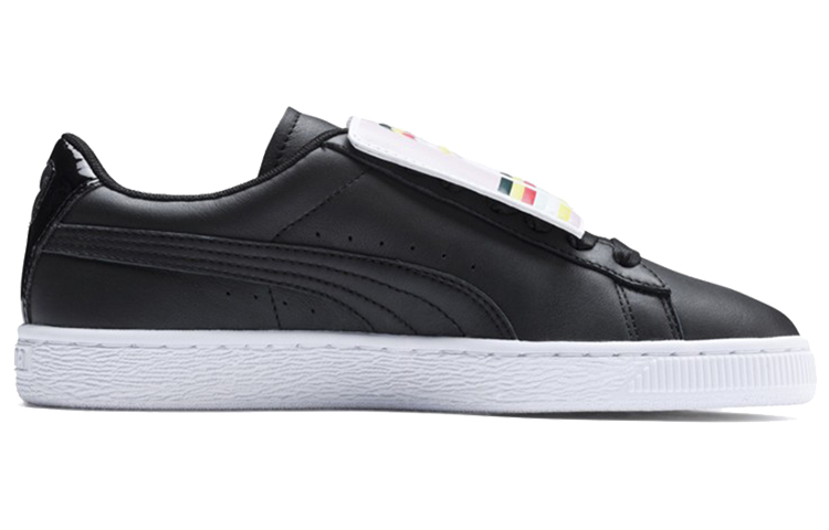 Order (W) Puma Basket Badge Kasut Kasual Hitam/Putih 369183-02