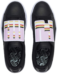 (W) Puma Basket Badge Kasut Kasual Hitam/Putih 369183-02 Lookbook (W) Puma Basket Badge Kasut Kasual Hitam/Putih 369183-02