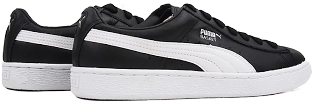 (Women) Puma Basket Classic Lfs Casual Sneakers Black/White 362892-21 Lookbook (Women) Puma Basket Classic Lfs Casual Sneakers Black/White 362892-21