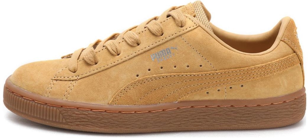 Women Puma Basket Classic Low Slip Resistant Brown 364923 02