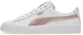(W) Puma Basket Classic Metallic Kasut Wanita Lelaki 374154-01