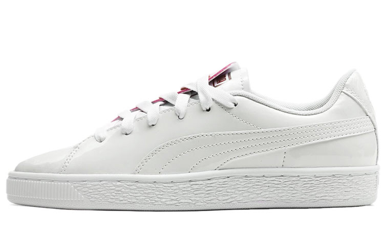 (Women) Puma Basket Crush 'White Pink' 369556-06