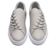 Lookbook Puma Basket Crush Perf 淺灰色 女款