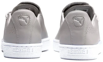 Shop Puma Basket Crush Perf 淺灰色 女款