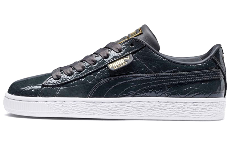 (W) Puma Basket Exotic Lux 'Dark Blue White'