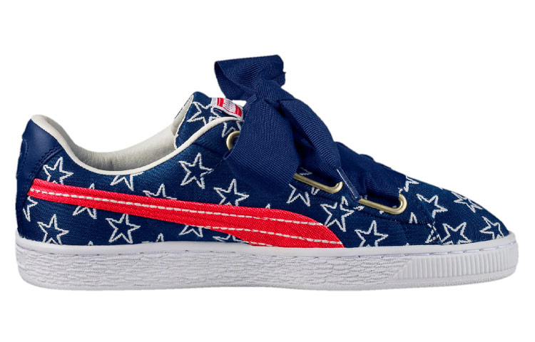 (W) Puma Basket Heart '4th Of July Powder Blue' 圖 2