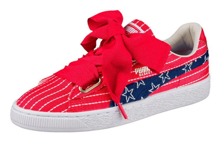 (W) Puma Basket Heart '4th Of July Powder Blue' 圖 3