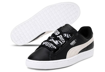 (W) Puma Basket Heart De Hitam 364082-01 Lookbook (W) Puma Basket Heart De Hitam 364082-01