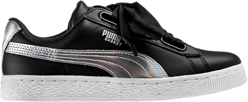 (Women) Puma Basket Heart 'Explosive - Black' 363626-01 (Women) Puma Basket Heart 'Explosive - Black' 363626-01