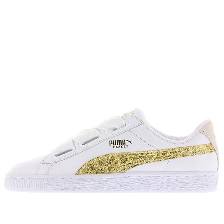 Buy (W) プーマ バスケット ハート "ゴールドグリッター" 364078-01