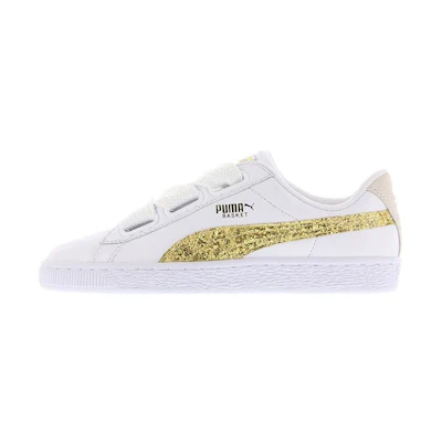 (W) Puma Basket Heart 'Gold Glitter'