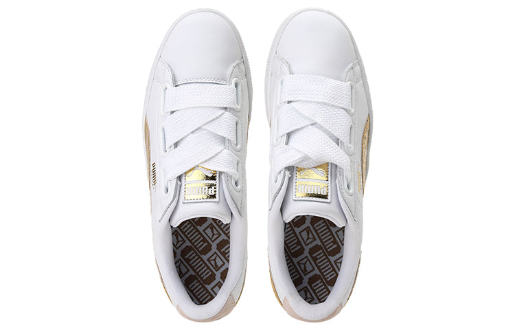 Shop (W) プーマ バスケット ハート "ゴールドグリッター" 364078-01