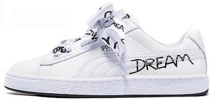 (Women) Puma Basket Heart 'HNDWRTTN' 370185-01 (Women) Puma Basket Heart 'HNDWRTTN' 370185-01