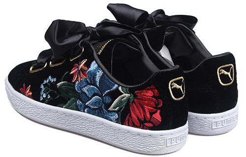 Shop (Women) Puma Basket Heart 'Hyper Embroidered' 366116-01