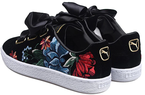 (Women) Puma Basket Heart 'Hyper Embroidered' 366116-01 Shop (Women) Puma Basket Heart 'Hyper Embroidered' 366116-01