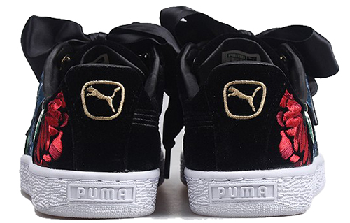 Purchase (Women) Puma Basket Heart 'Hyper Embroidered' 366116-01
