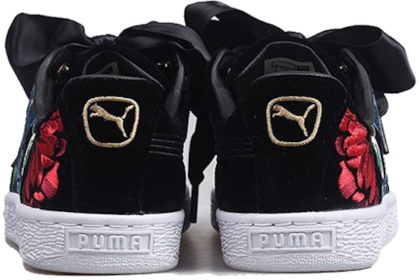 (Women) Puma Basket Heart 'Hyper Embroidered' 366116-01 Purchase (Women) Puma Basket Heart 'Hyper Embroidered' 366116-01