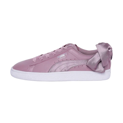(W) Puma Basket Heart Casual Shoes Pink