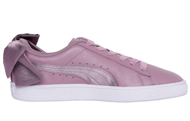 (W) Puma Basket Heart Casual Shoes Pink 圖 2