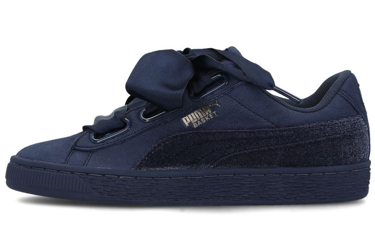 Buy (W) Zapatillas Puma Basket Heart Lunar Glow Azul Oscuro Mujer / Hombre. 366733-01