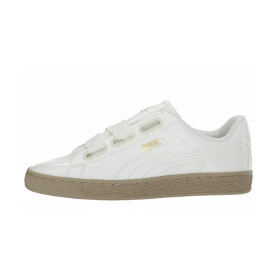 (W) Puma Basket Heart Marshmallow White
